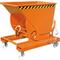 Tipping container with anti-roll system, painted/galvanised
